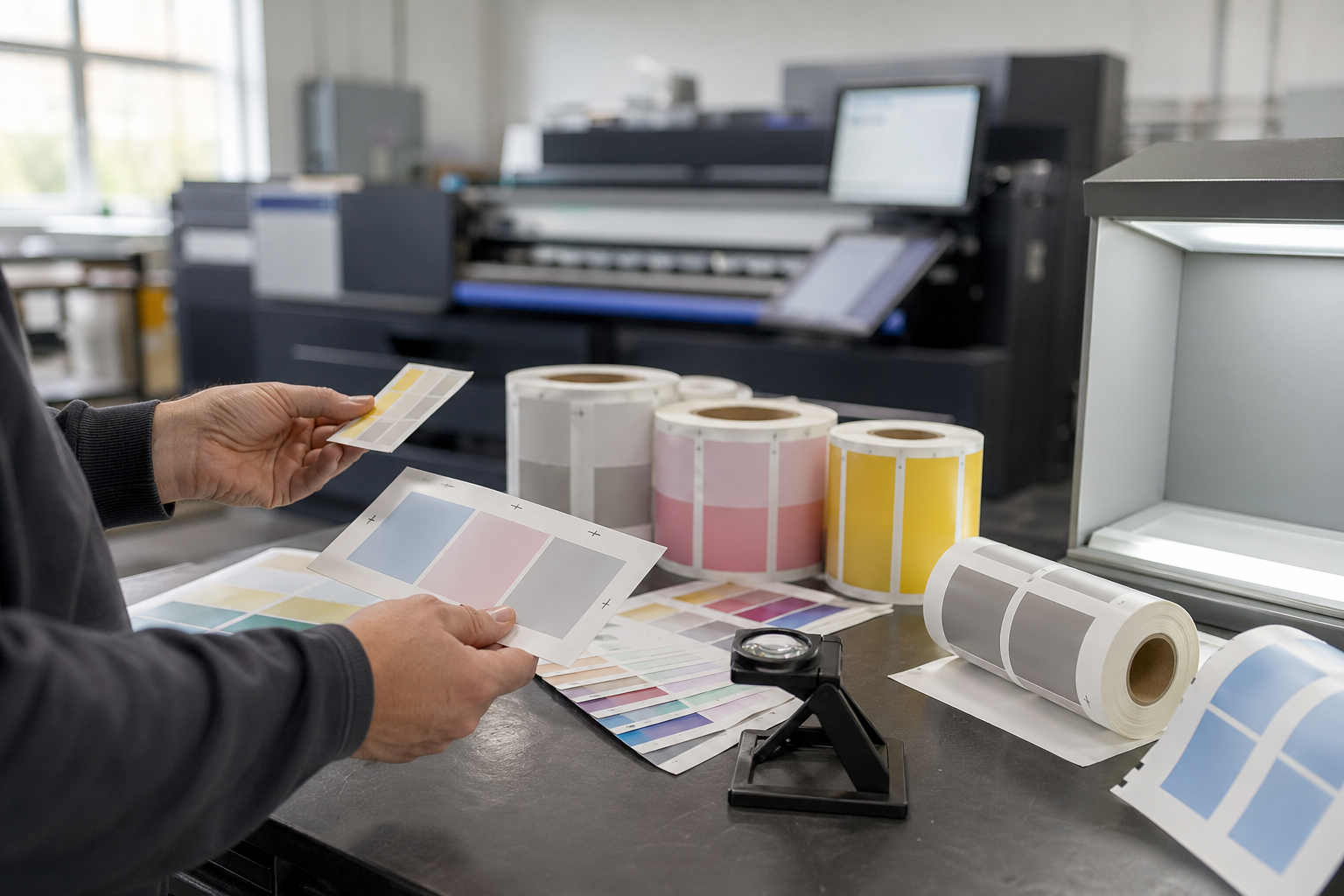 Цифровая проба, цветопроба или сигнальный образец этикетки: что выбрать перед тиражом