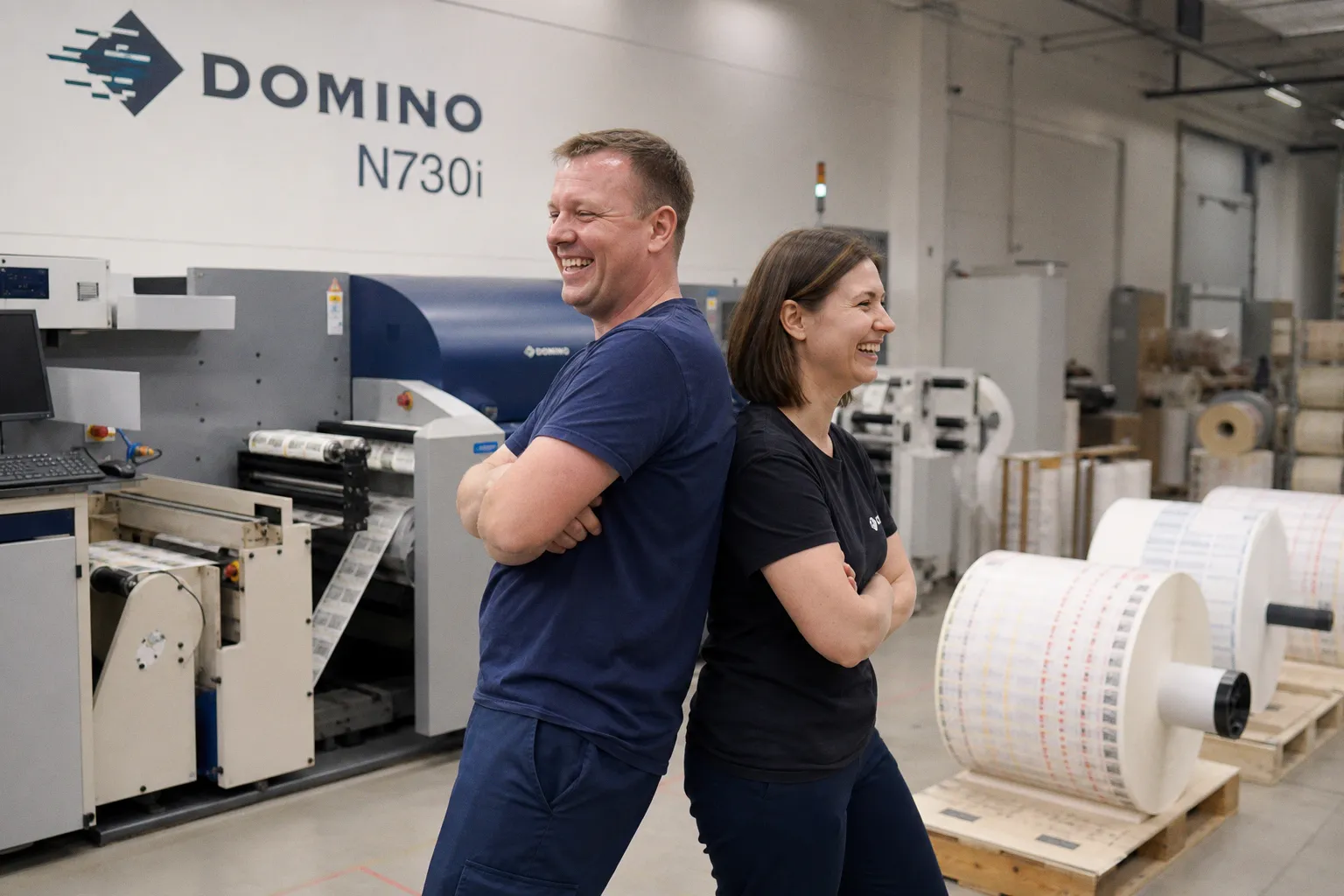 Crown Labels модернизирует производство этикеток с помощью ЦПМ Domino N730i