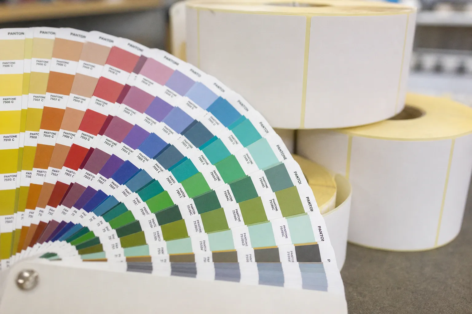 Цветопроба этикетки: правила проверки на соответствие Pantone перед печатью