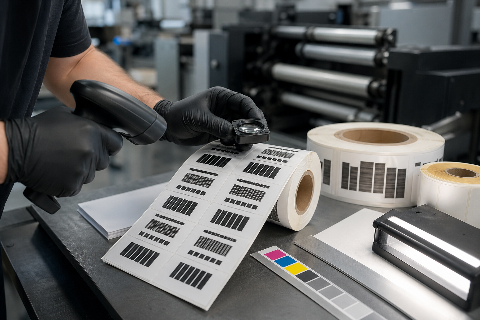Как проверить штрихкод и маркировку на этикетке перед печатью тиража