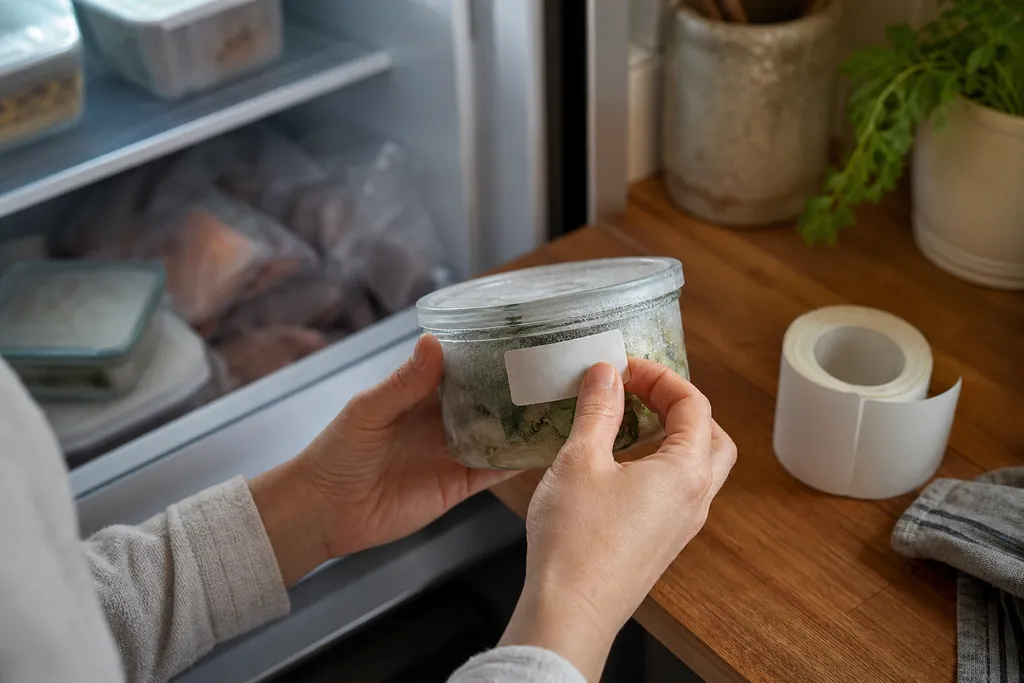 Как выбрать клей для этикетки на продукты в холодильнике и морозилке