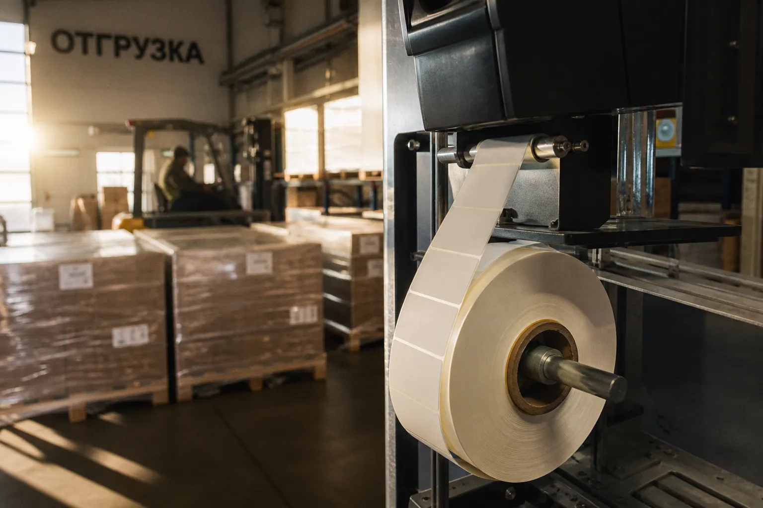 Новые этикетки Linerless Plus от HERMA: отказ от подложки в промышленной маркировке