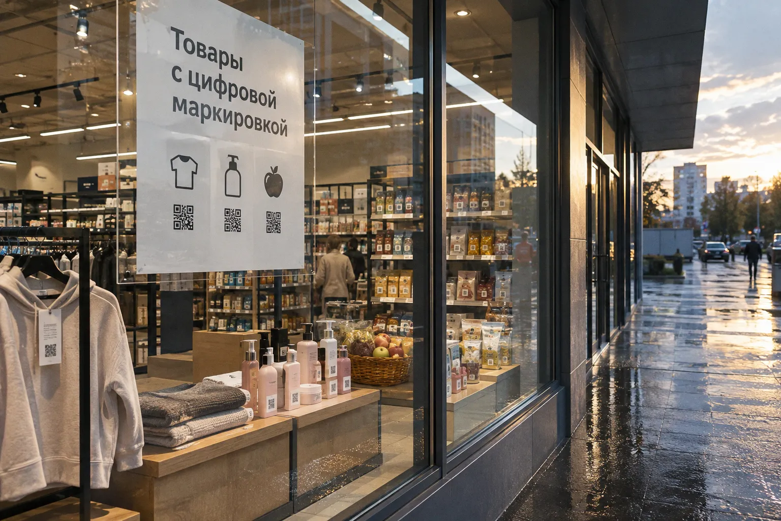Одежду, косметику и продукты обяжут маркировать цифровыми кодами по примеру лекарств