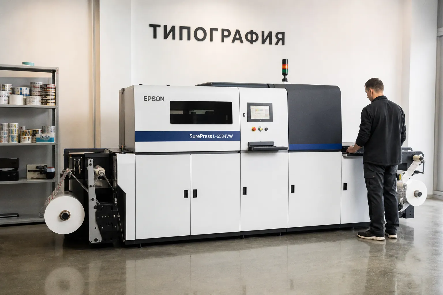 Первая в Африке цифровая машина Epson SurePress: что меняется для рынка этикетки