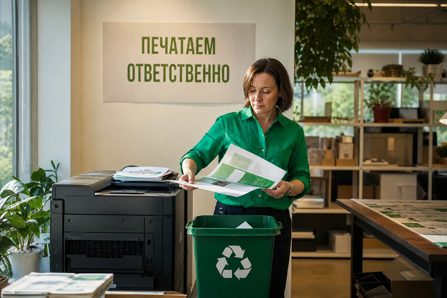 Почему декларации об устойчивой печати не заменяют реальный расчет эффективности