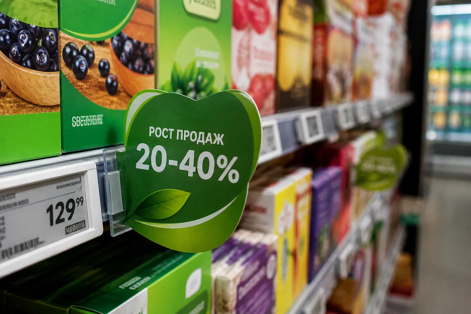 POS-материалы в ритейле: статистика роста продаж на 20-40%