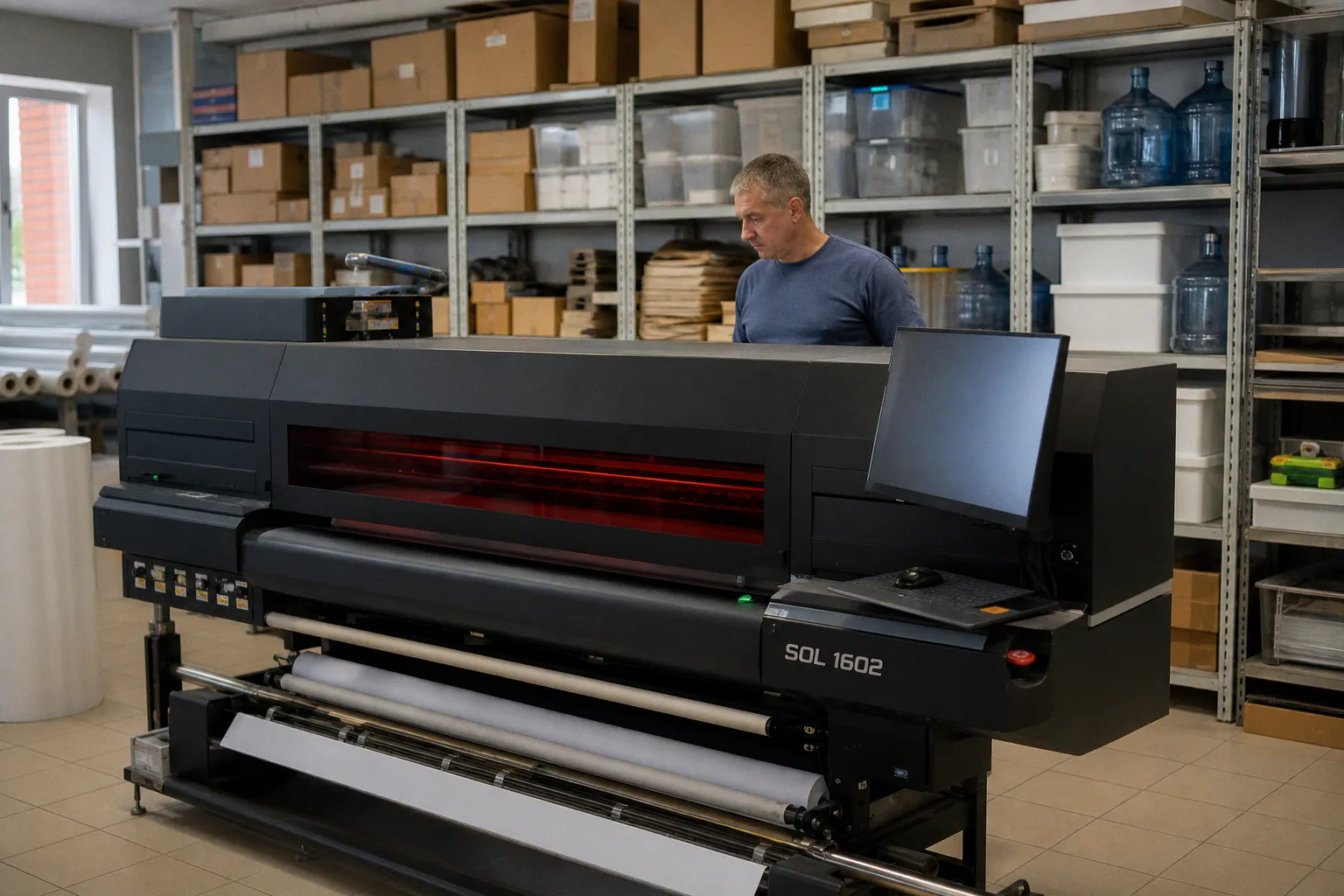 PrintWork расширяет парк широкоформатной печати моделью ARK-JET SOL 1602